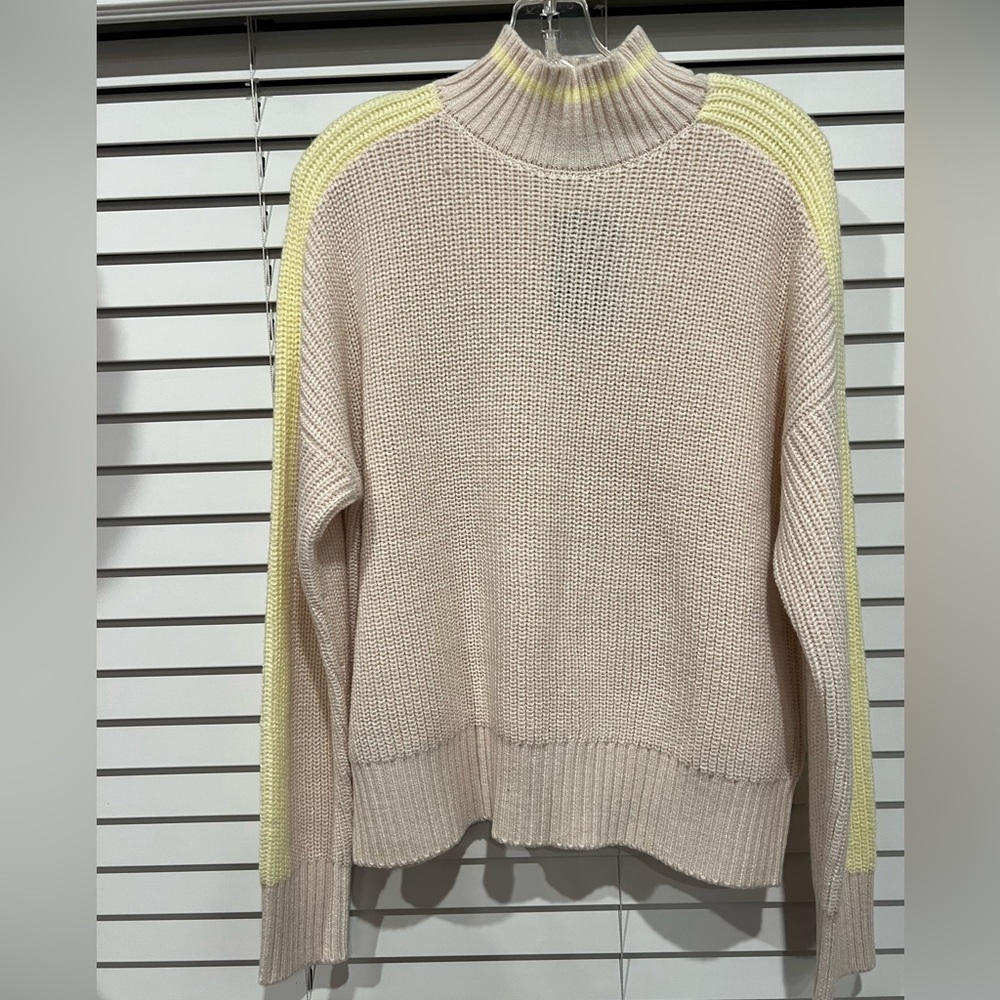 NWT Sanctuary Cruise Sweater Day Glo Size Small Turtleneck
